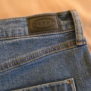 Scoop Women's Blue Flare Jeans